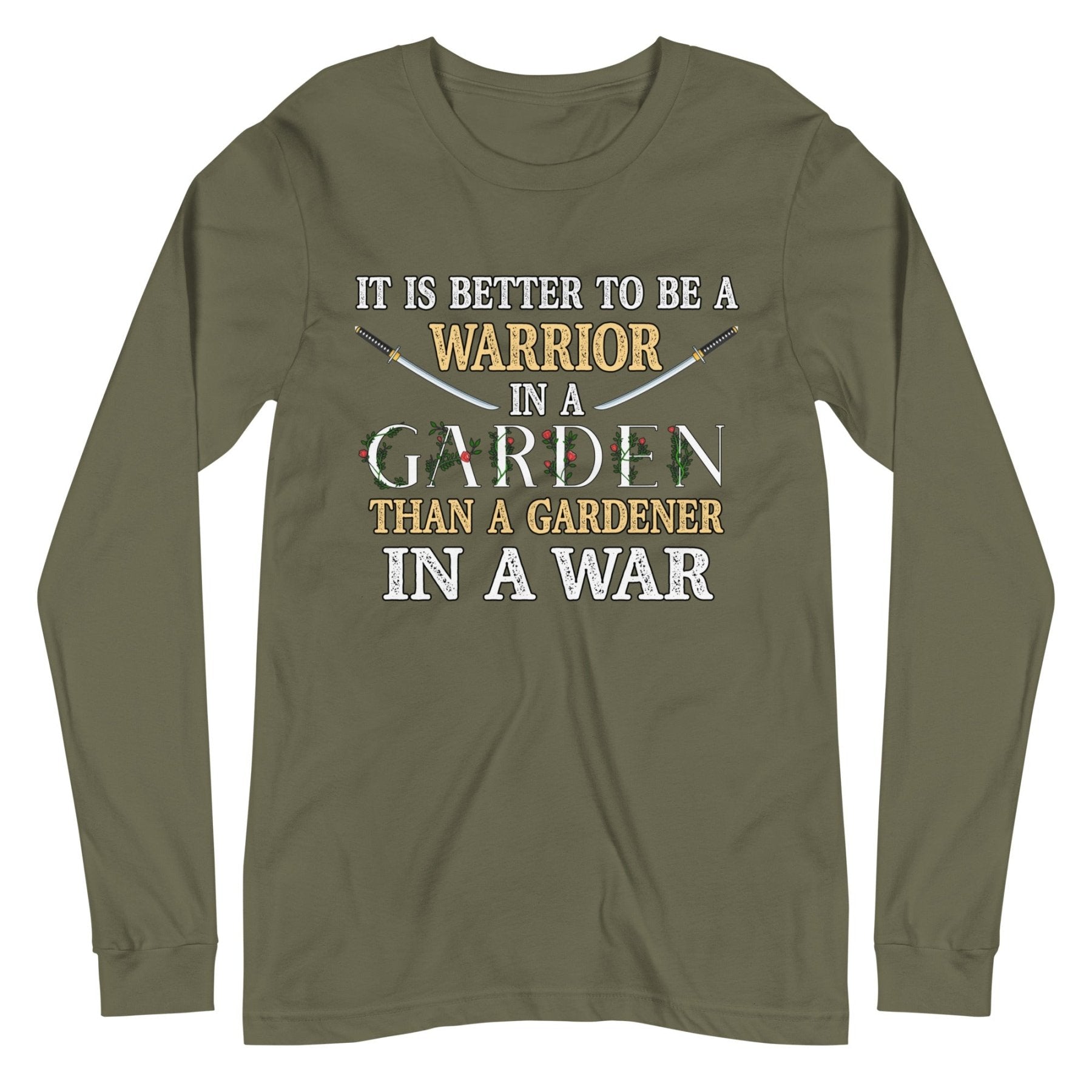 Warrior in a Garden Premium Long Sleeve Shirt