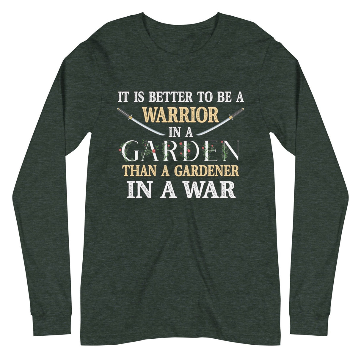 Warrior in a Garden Premium Long Sleeve Shirt