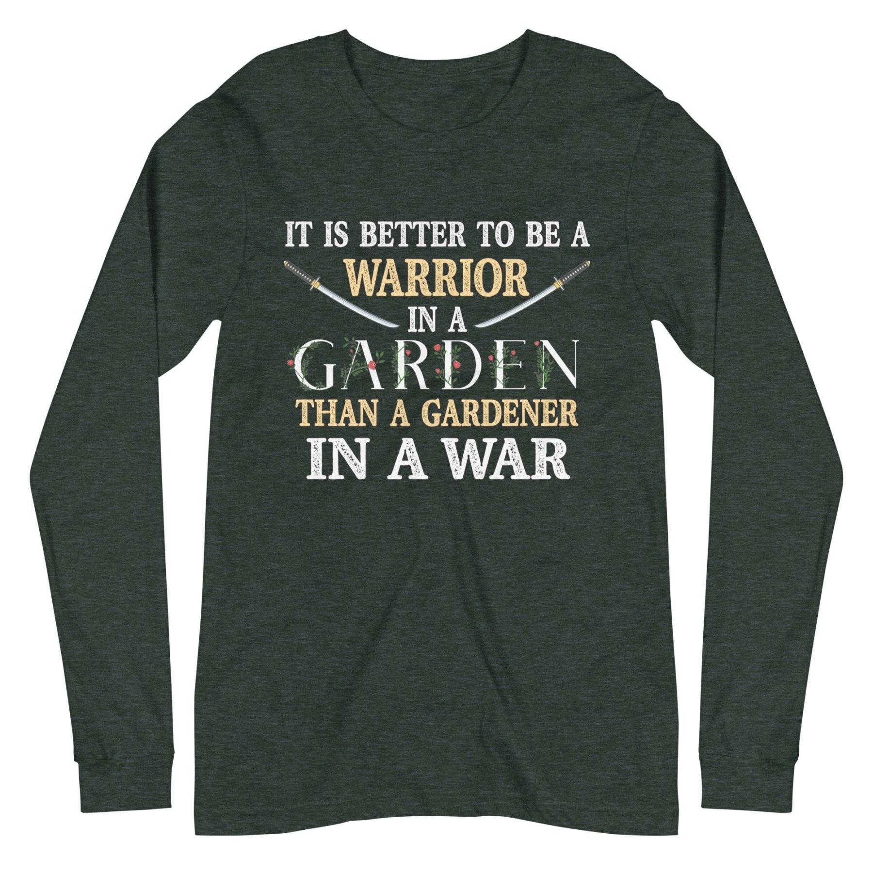 Warrior in a Garden Premium Long Sleeve Shirt