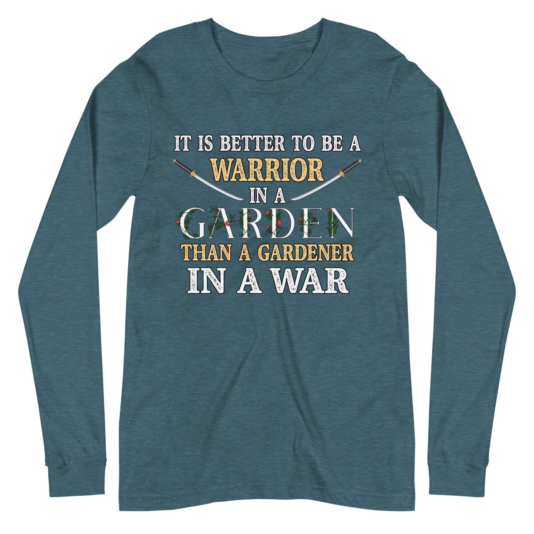 Warrior in a Garden Premium Long Sleeve Shirt