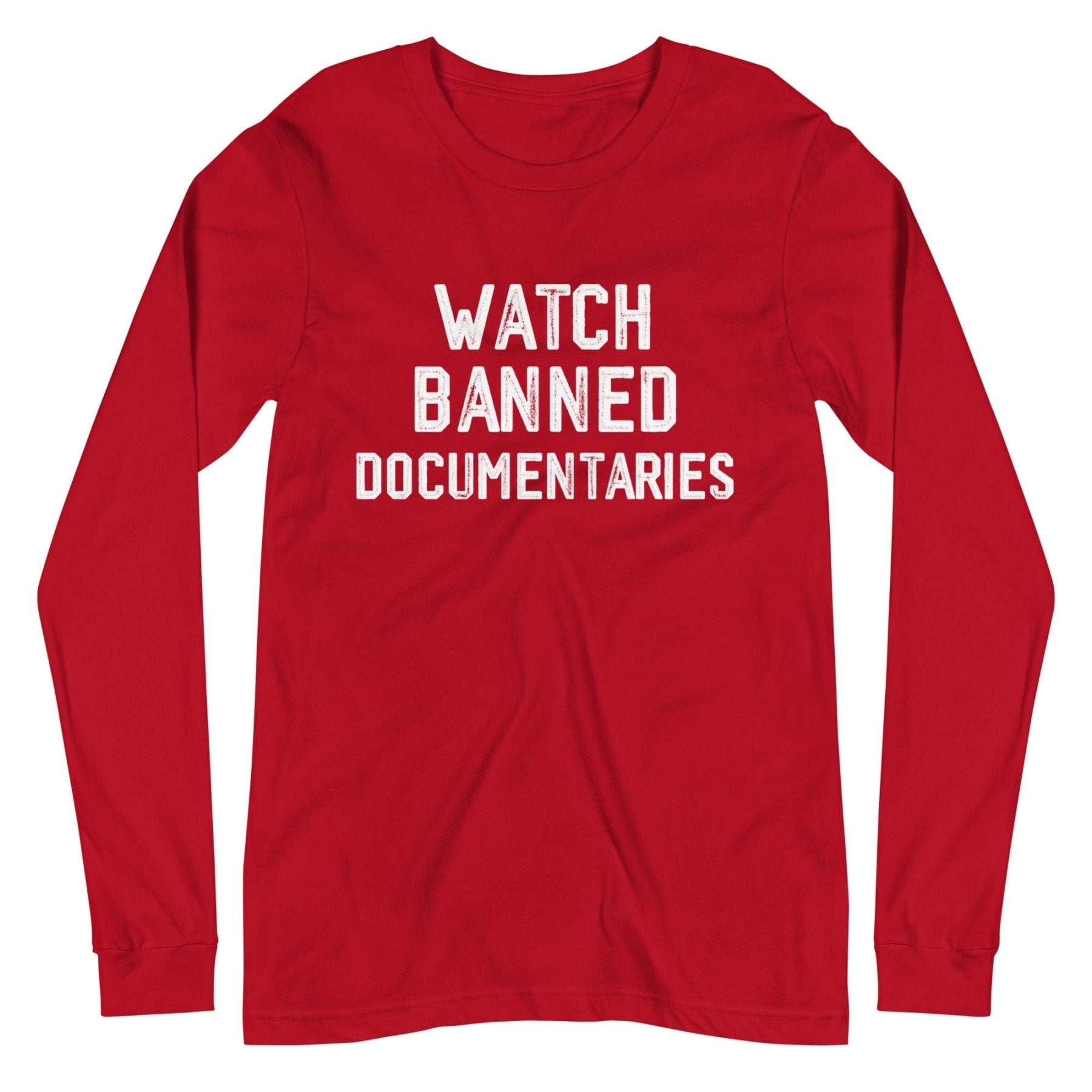 Watch Banned Documentaries Premium Long Sleeve Shirt