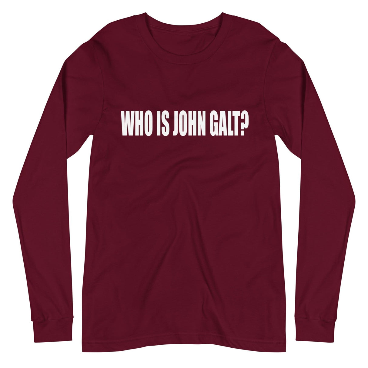 Who is John Galt Long Sleeve Shirt