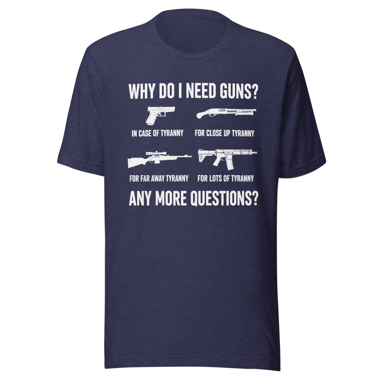 Why Do I Need Guns Tyranny Shirt