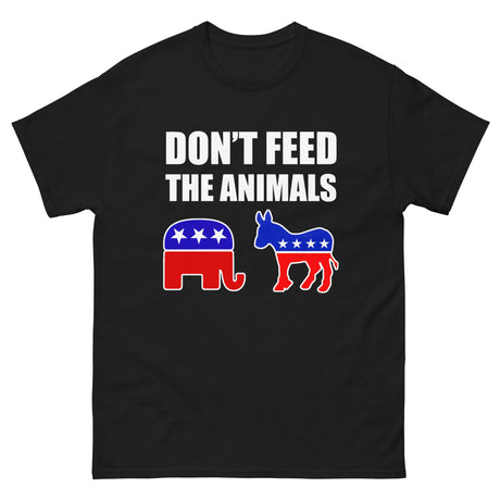 Don't Feed The Animals Heavy Cotton Shirt