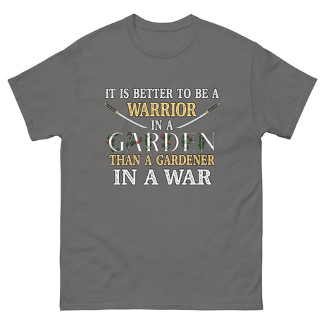 Warrior in a Garden Heavy Cotton Shirt - Libertarian Country