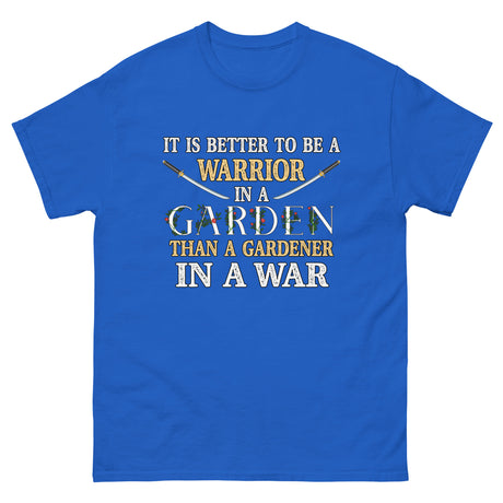 Warrior in a Garden Heavy Cotton Shirt - Libertarian Country