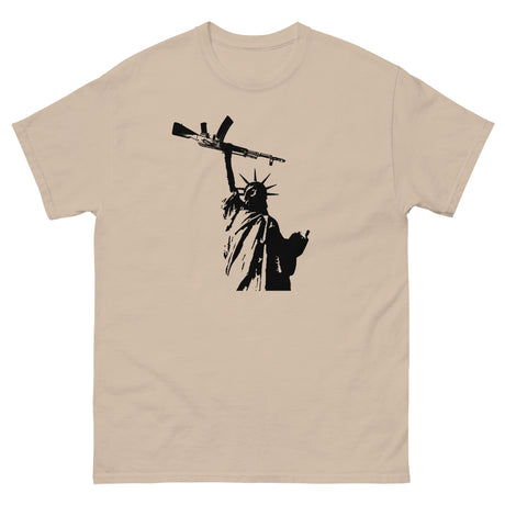 Statue of Liberty AK-47 Heavy Cotton Shirt - Libertarian Country
