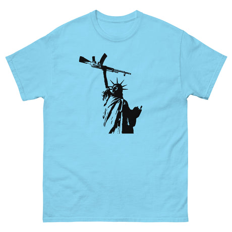 Statue of Liberty AK-47 Heavy Cotton Shirt - Libertarian Country