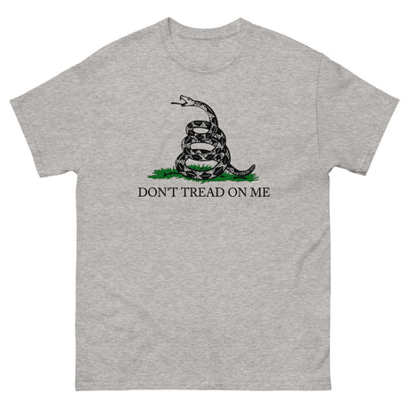 Don't Tread On Me Heavy Cotton Shirt - Libertarian Country