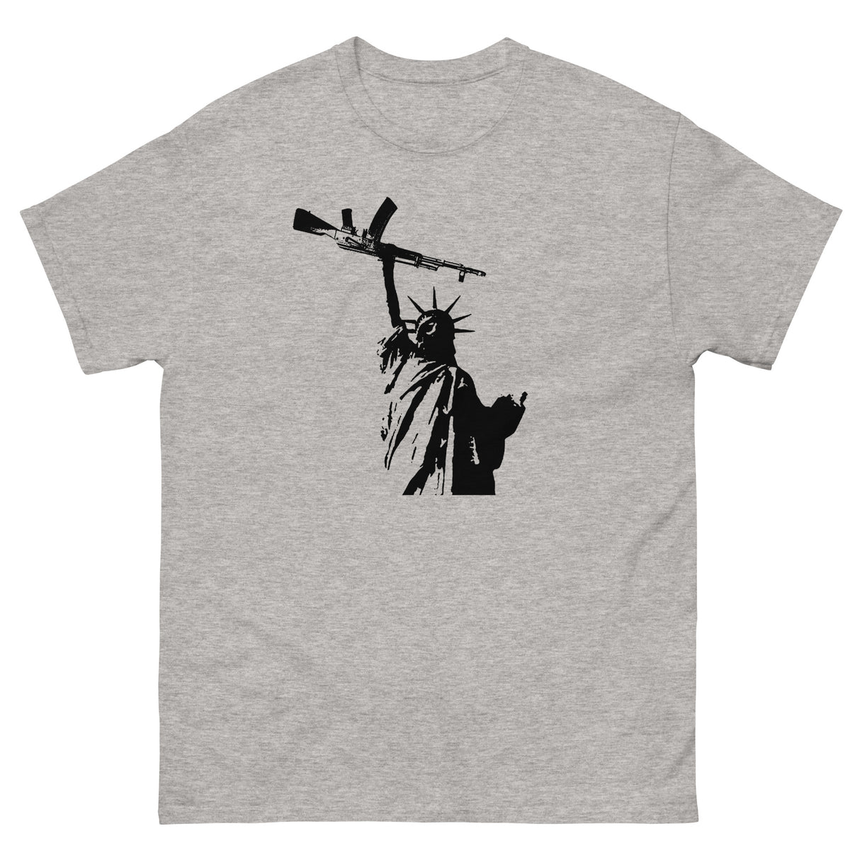 Statue of Liberty AK-47 Heavy Cotton Shirt - Libertarian Country