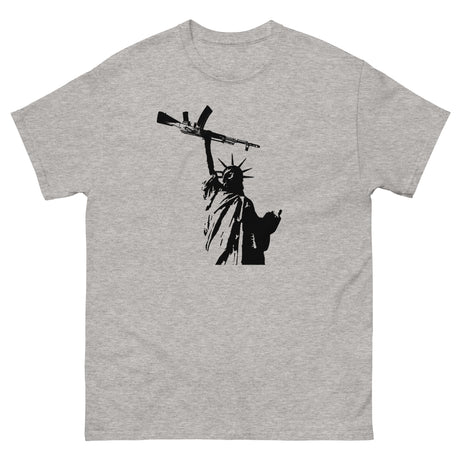 Statue of Liberty AK-47 Heavy Cotton Shirt - Libertarian Country