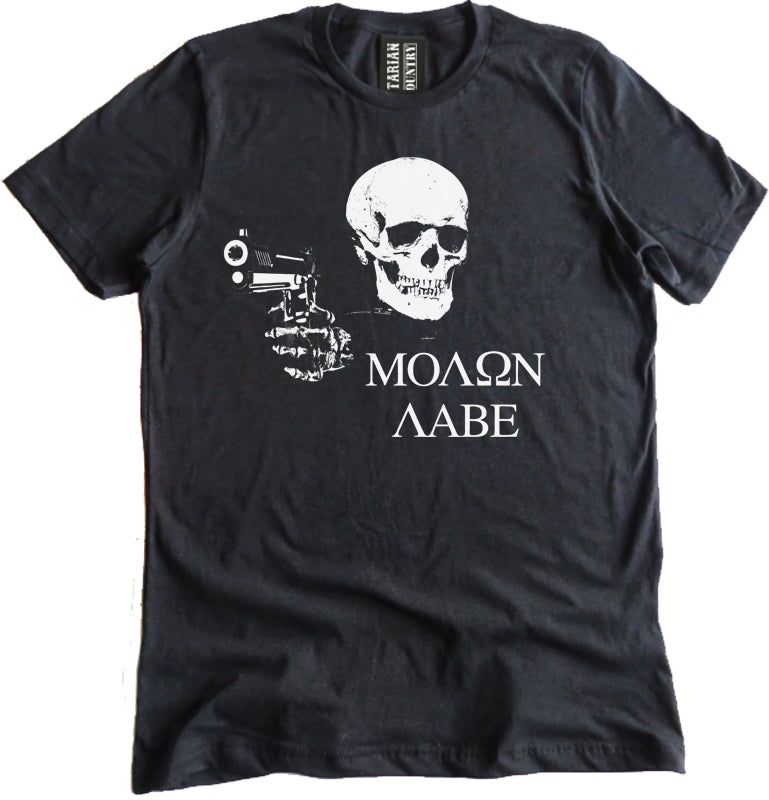 Molon Labe Shirt by Libertarian Country