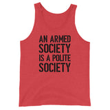 Armed Society Premium Tank Top - Libertarian Country