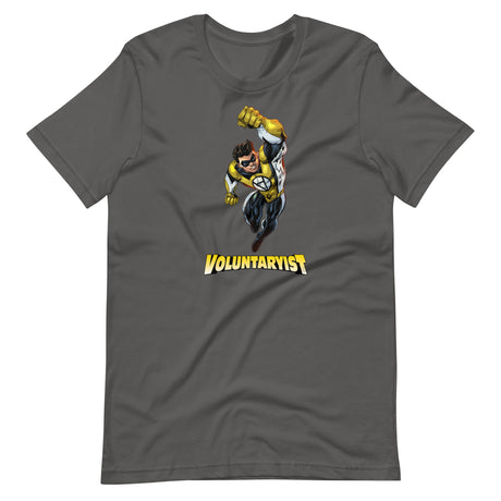 Voluntaryist Superhero Shirt - Libertarian Country