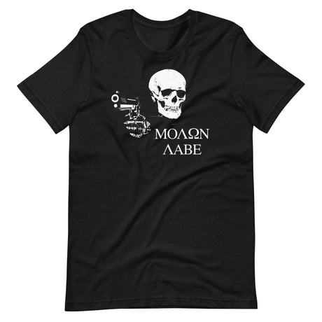 Molon Labe Skull Shirt by Libertarian Country