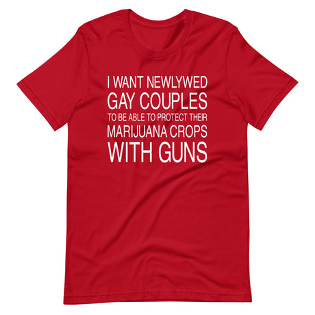 Newlywed Gay Couples Shirt - Libertarian Country