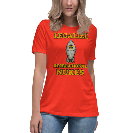 Legalize Recreational Nukes Women's Shirt - Libertarian Country