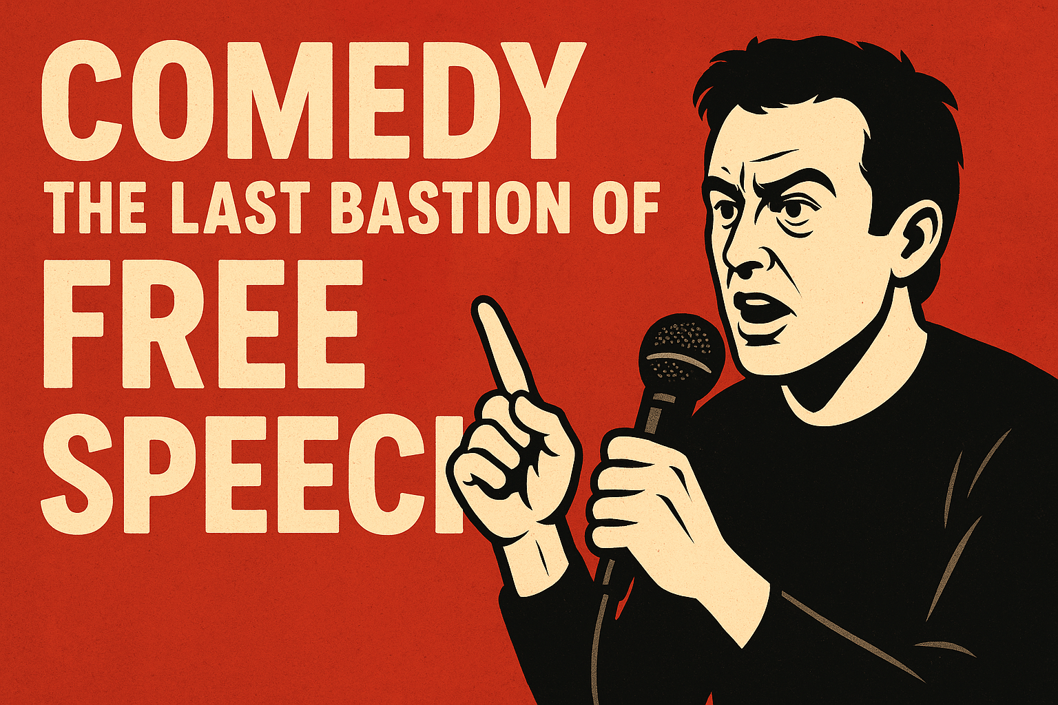 Comedy Is The Last Bastion Of Free Speech - Libertarian Country