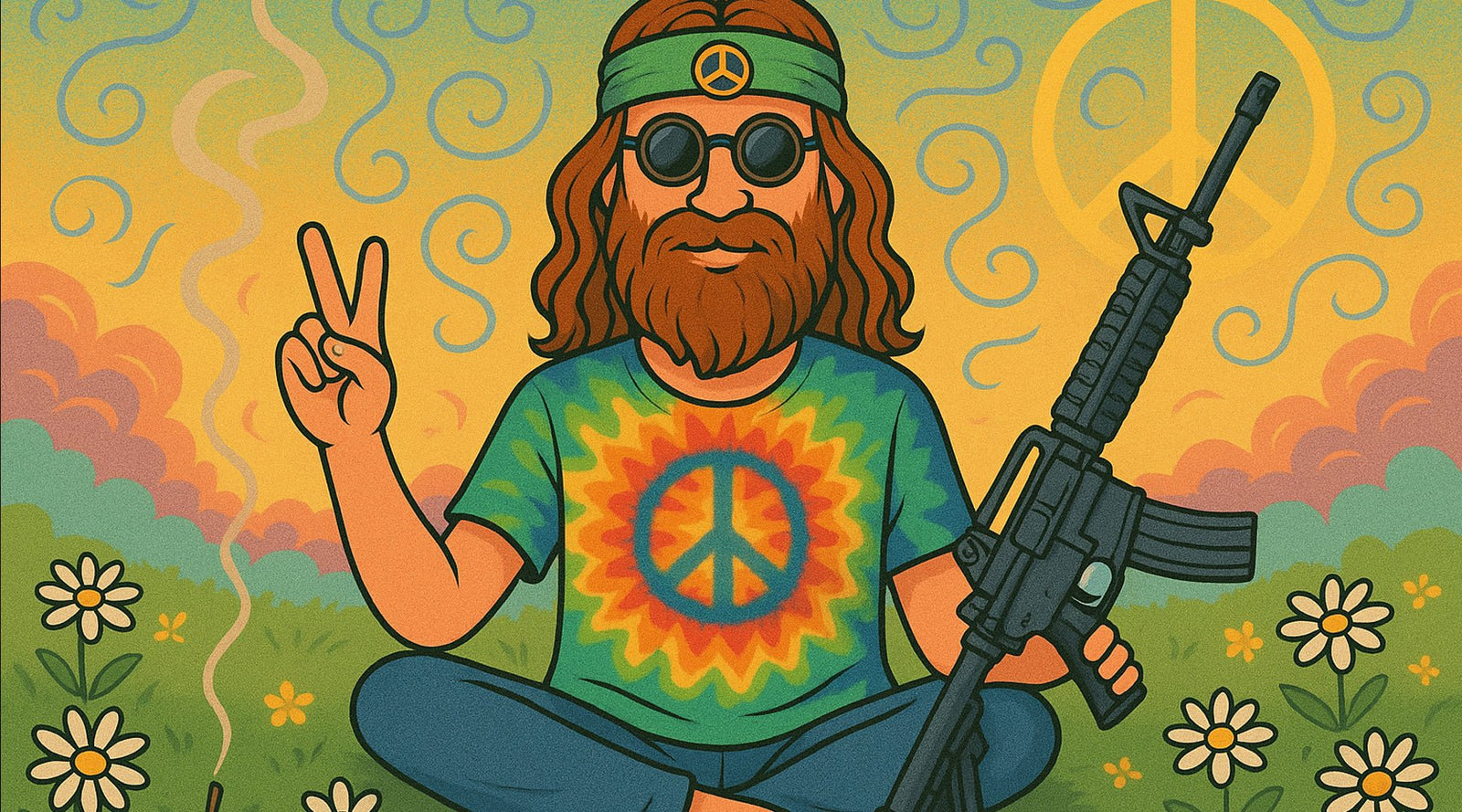 Peace, Love, and Firearms: Confessions of a Gun-Loving Hippie - Libertarian Country