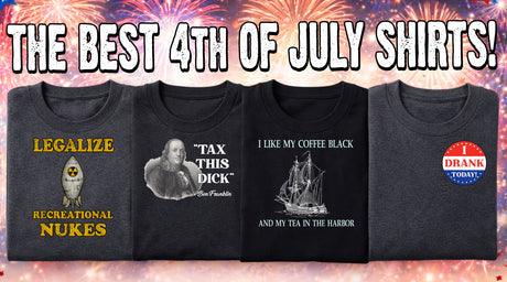 The Best Fourth of July Shirts for Partying on The 4th Of July