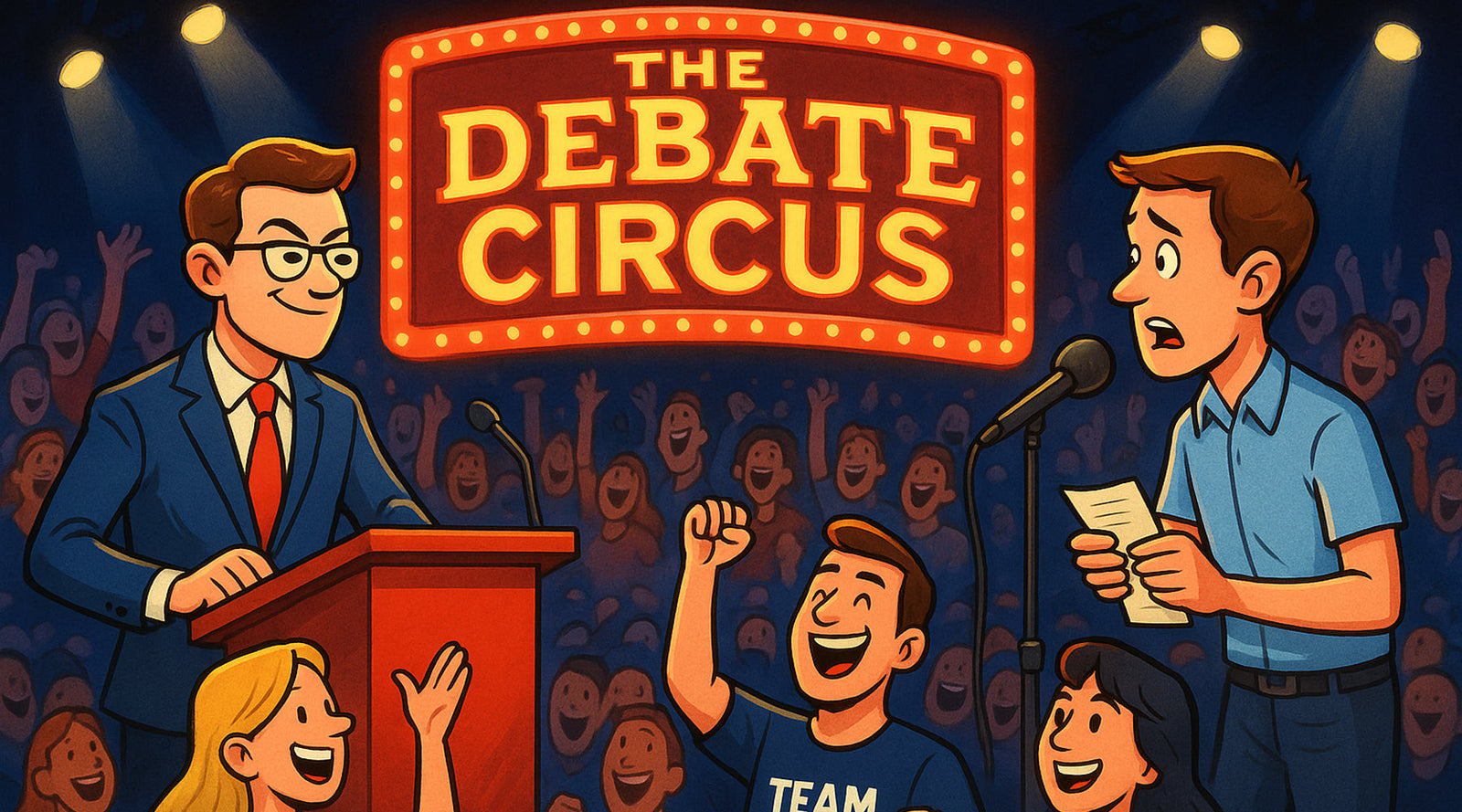 The Spectacle of Political Debate as Entertainment