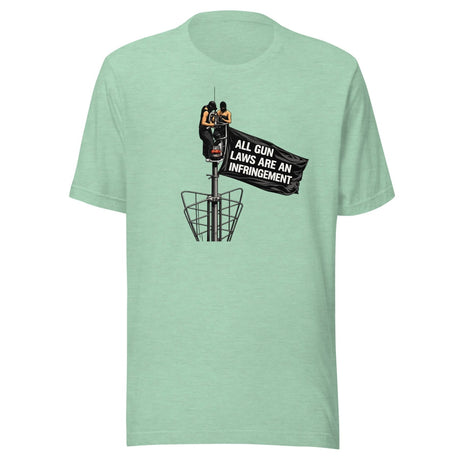 All Gun Laws Are An Infringement Empire State Parody Shirt