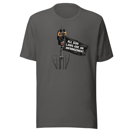 All Gun Laws Are An Infringement Empire State Parody Shirt