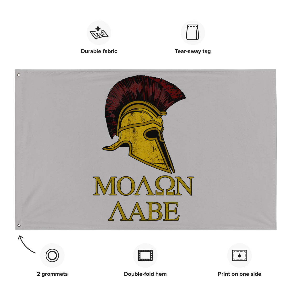 Molon Labe Flag - Libertarian Country