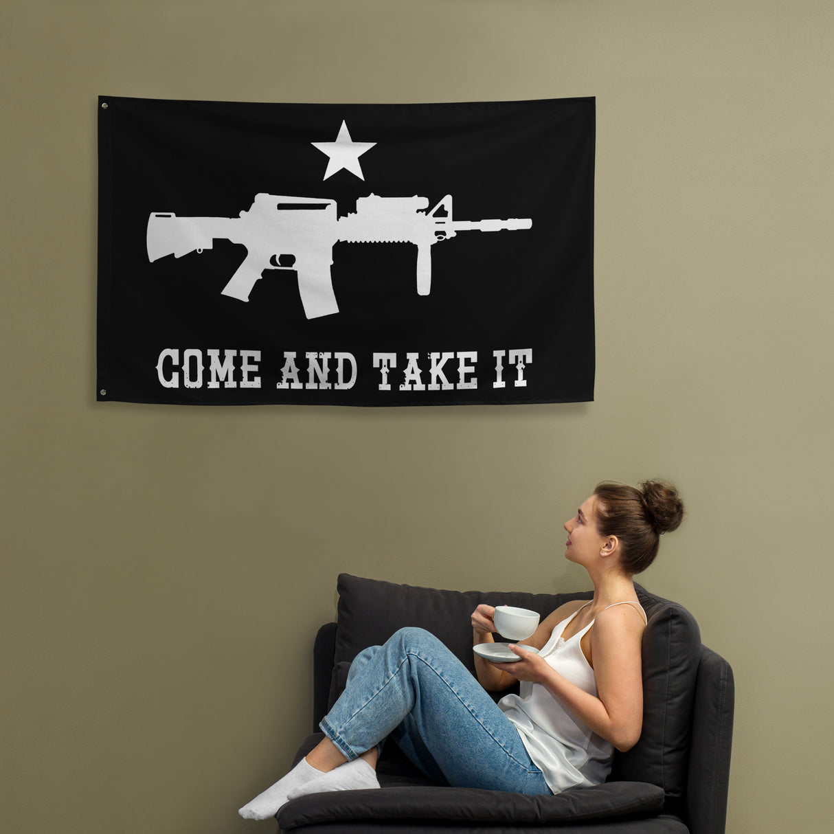 Come And Take It Flag - Libertarian Country