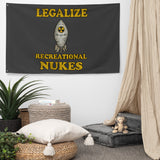 Legalize Recreational Nukes Flag - Libertarian Country