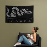 Join Or Die Flag - Libertarian Country