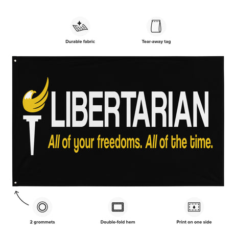 Libertarian Flag - Libertarian Country