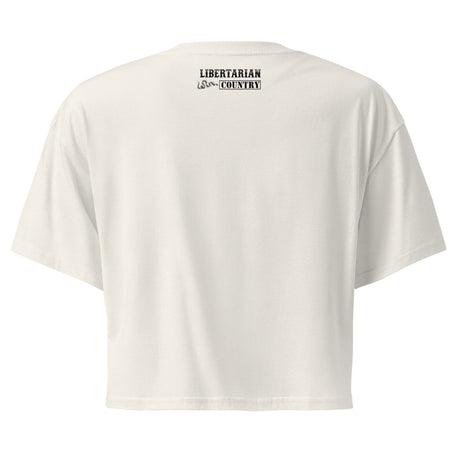 Anarchy Rose Wreath Women's Crop Top