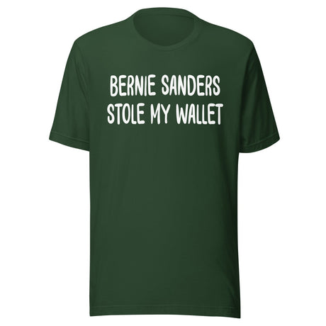 Bernie Sanders Stole My Wallet Parody Shirt