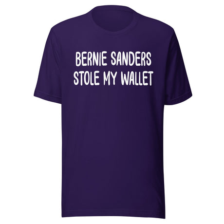 Bernie Sanders Stole My Wallet Parody Shirt