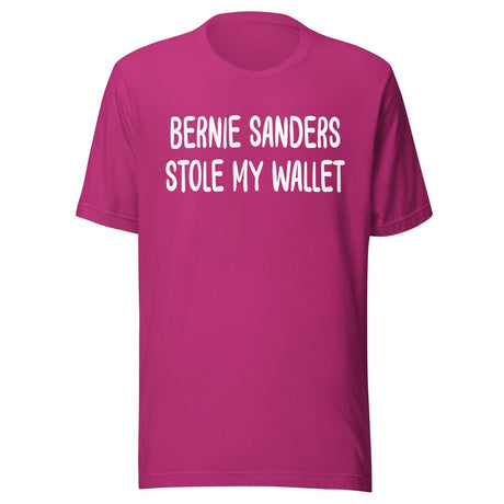 Bernie Sanders Stole My Wallet Parody Shirt