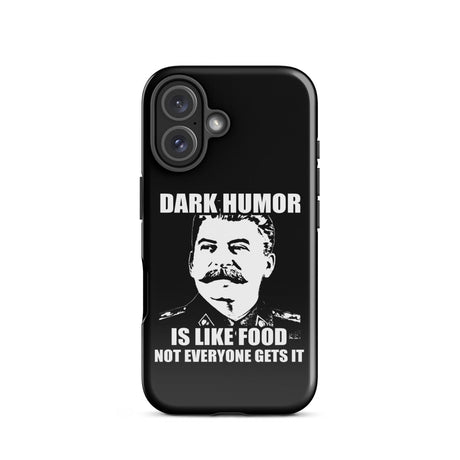 Dark Humor is Like Food iPhone® Case