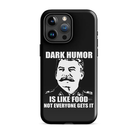 Dark Humor is Like Food iPhone® Case