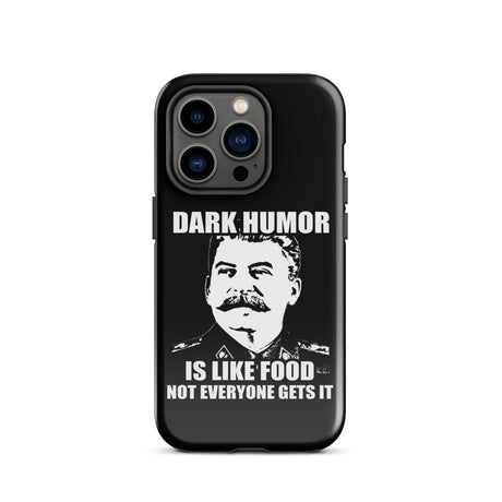Dark Humor is Like Food iPhone® Case