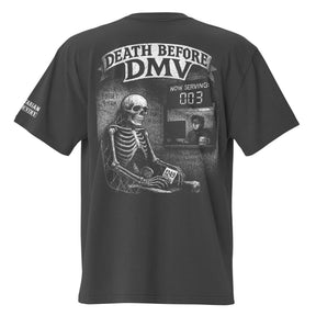 DEATH BEFORE // DMV Oversized Tee