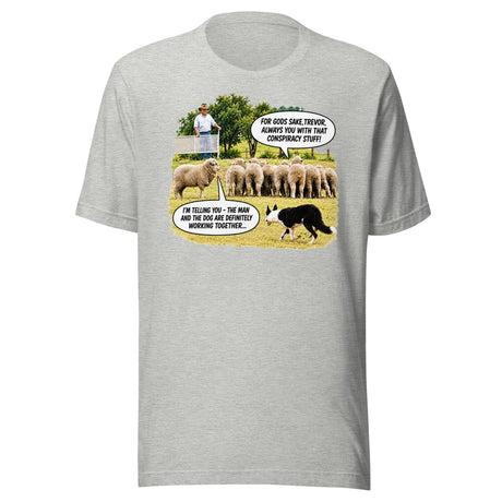 Dog Sheep Conspiracy Meme Shirt