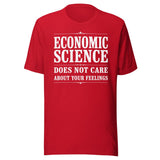 Economic Science Does Not Care About Your Feelings Shirt