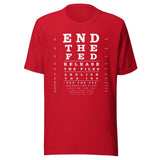 End The Fed Shirt Eye Exam Shirt