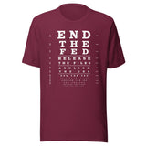 End The Fed Shirt Eye Exam Shirt