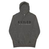 EXILED // Veritas in Tenebris SPECIAL EDITION Pigment - Dyed Embroidered Hoodie