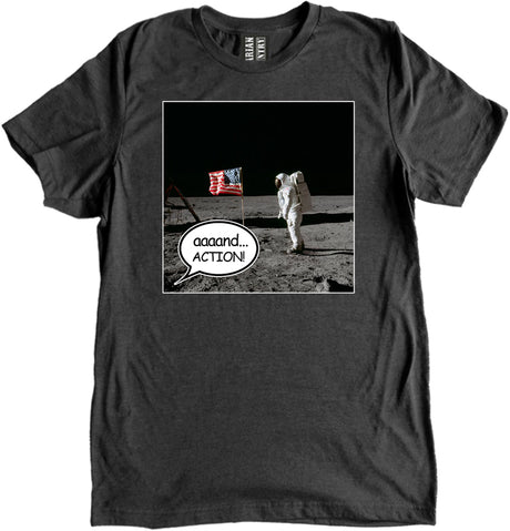 Fake Moon Landing Comic Shirt