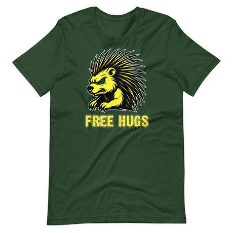 Free Hugs Libertarian Porcupine Shirt