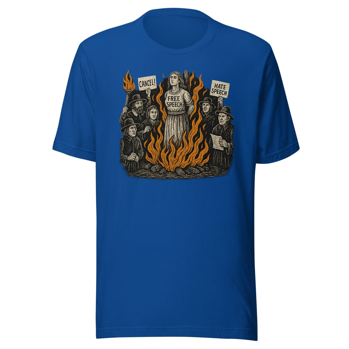 Free Speech Witch Hunt Halloween Shirt
