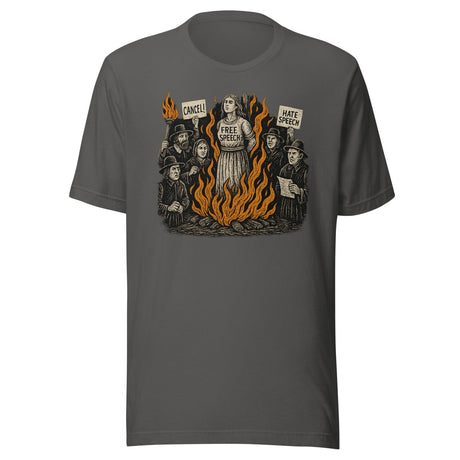 Free Speech Witch Hunt Halloween Shirt