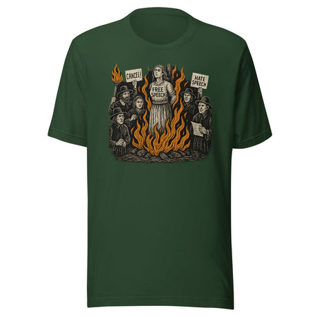 Free Speech Witch Hunt Halloween Shirt